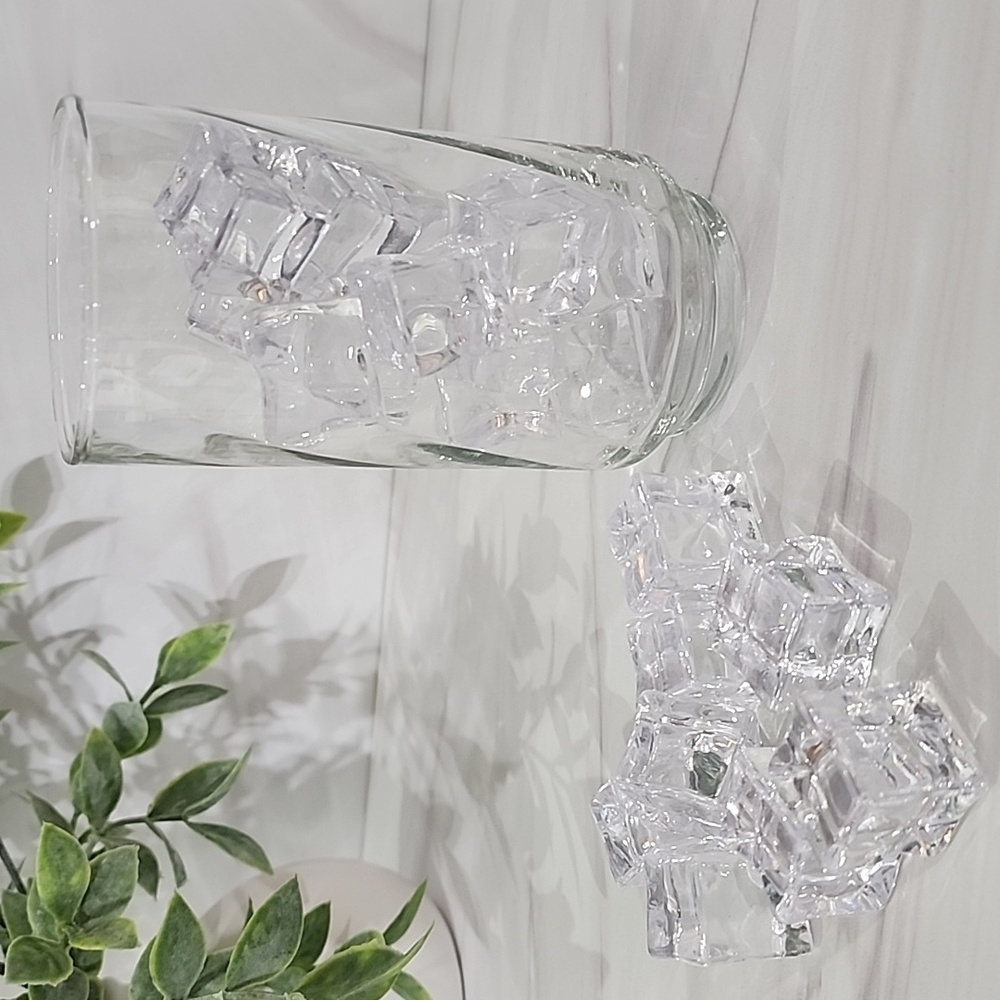 Acrylic Fake Ice Cubes - NEVER USED!